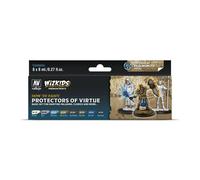 Acrylicos Vallejo WizKids Protectors of Virtue, 214960 80252, set di vernici, 8 x 8 ml