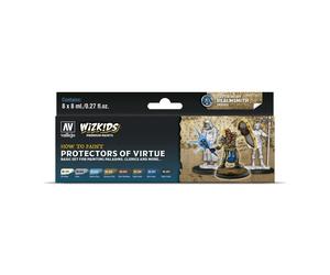 Vallejo - Wizkids Protectors of Virtue Modeling Wargames Premium Paints Set