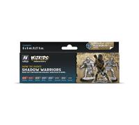 Vallejo - Wizkids Shadow Warriors Modeling Wargames Premium Paints Set Ide