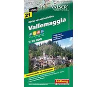Vallemaggia 1:50.000. Carta escursionistica - AA.VV.