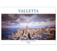 Valletta - Morbide Schönheit im Mittelmeer (Wandkalender 2026 DIN A3 quer), CALVENDO Monatskalender: Eine Reise Jahrhunderte zurück. Valletta, Unesco ... des wunderschönen Inselstaates Malta