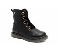 VALLEVERDE 10243 NERO Scarpe Anfibi Lacci Cerniera Stivaletti Invernali Bambina