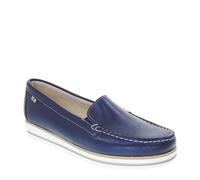 VALLEVERDE 11103 Mocassini Casual Donna Pelle Blu