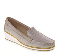 Valleverde 11218 Mocassini Casual Donna Pelle Taupe