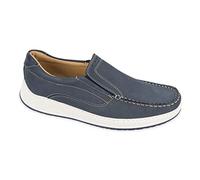 Valleverde 11930 Scarpe Barca Mocassino Uomo in Pelle Casual Blu Blu/42