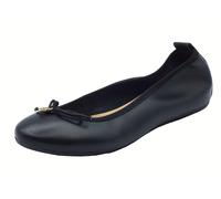 Valleverde 16400 Vitello Nero Ballerine per Donna in Pelle (Taglia 38)