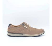 Valleverde 17941 Scarpa Uomo Stringata in Nabuk Taupe Beige Taupe, 41