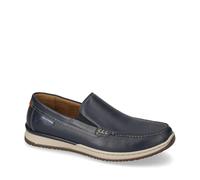 Valleverde 17942 Mocassini Casual Uomo Pelle Blu Suola Gomma