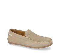 Valleverde 17990 Mocassini Casual Uomo Scamosciato Beige Suola Gomma