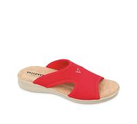 Valleverde 25321, Ciabatte Donna Elasticizzata (Rosso, Numeric_41)
