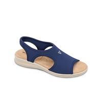 Valleverde 25322, Sandalo Donna in Tessuto Elastico (Blu, Numeric_42)