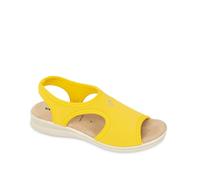 Valleverde 25322, Sandalo Elasticizzato da Donna adatto per Alluce Valgo (Giallo, Sistema Taglie Calzature EU, Adulto, Numero, Media, 40)