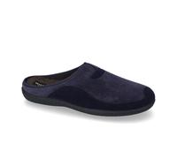 VALLEVERDE 26821 Pantofole Casa Camera Uomo Velluto Blu