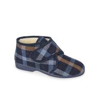 Valleverde 31810, Pantofola Imbottita da Uomo a Strappo (Blu, 42)