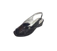 Valleverde 33201 Nero Sandali Donna 41