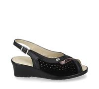 Valleverde 33266-NERO sandalo donna xxx PE26