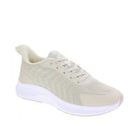 Valleverde 34200 Sneaker Casual Donna Tessuto Beige Suola Gomma