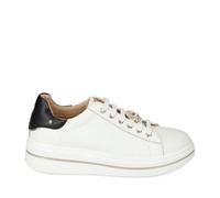 Valleverde, Sneakers in Pelle Donna (Bianco, Sistema Taglie Calzature EU, Adulto, Numero, Media, 37)