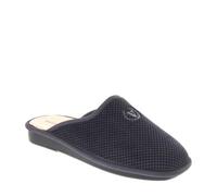 Valleverde 37803 Pantofole Scendiletto Uomo Panno Grigio Suola Gomma