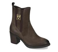 Valleverde 47695A Stivaletti da Donna Colore Espresso con Tacco 7 Cm, e Cerniera Laterale (Espresso, 37, Sistema Taglie Calzature EU, Adulto, Donna, Numero, Media, 37)