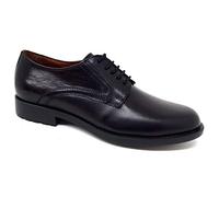 Valleverde 49878 Scarpe Uomo Eleganti in Vera Pelle Nero Ultra Light, 43