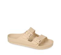 Valleverde 59100 Ciabatte Mare Spiaggia Donna Pvc Beige Suola Gomma Light