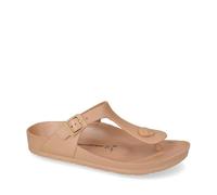 Valleverde 59101 Infradito Mare Spiaggia Donna Pvc Bronzo Suola Gomma Light