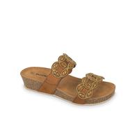 Valleverde 60025-Ambra ciabatta marrone donna PE24