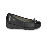 Valleverde Ballerina Comoda in Morbida Pelle Nera