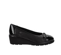 Valleverde Ballerine Donna 36342 in Pelle Modello Casual. Una Calzatura Comoda Adatta per Tutte Le Occasioni. Autunno-Inverno 2023. Tacco 5 cm (Nero, 40)