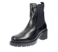 Valleverde Chelsea Boots Carrarmato In Pelle Nero - Donna Scarpe Tronchetti