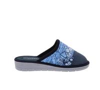 Valleverde Ciabatta Donna 55105 in Camoscio Blu EU 39