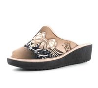 Valleverde Ciabatta Donna 58250 in Camoscio Beige EU 35