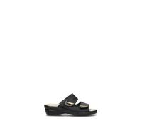 VALLEVERDE Ciabatta donna nera in pelle 37