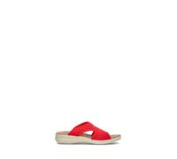 VALLEVERDE CIABATTA "DONNA" "ROSSO" 36