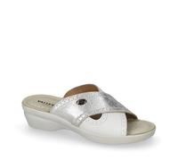 Valleverde Ciabatta Doppio Velcro Bianco