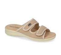 Valleverde Ciabatta in Tela Beige con Due Strappi 25330-BEIGE 40 EU