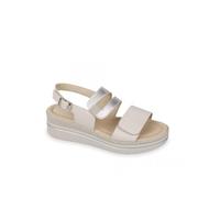 Valleverde, Comoda pantofola da donna, Argento, 38 EU