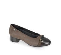 Valleverde Decoltè Donna 36376 in Camoscio Marrone Modello Casual. Una Calzatura Comoda Adatta per Tutte Le Occasioni. Autunno Inverno. EU 39