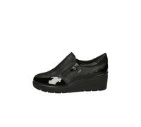 Valleverde mocassini donna zeppa 36446 NERO A25