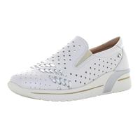 Valleverde Mocassini Donna V49402 in pelle argento EU 38