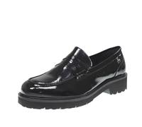 Valleverde Mocassini In Pelle Vernice Nero - Donna Scarpe Mocassini