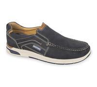 Valleverde Mocassini Uomo 17910 in Pelle Navy o Avana Scarpe Casual Comode, Leggere e Flessibili, Ideali per Primavera Estate