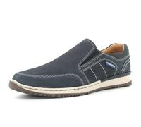 Valleverde Mocassini Uomo 17940 in Camoscio Blu EU 44