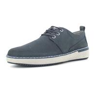 Valleverde Mocassini Uomo 360991 in Pelle Blu Modello Casual. Una Calzatura Comoda Adatta per Tutte Le Occasioni. Primavera Estate. EU 43