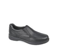 Valleverde Mocassini Uomo 36822 in Pelle Nero Modello Casual. Una Calzatura Comoda Adatta per Tutte Le Occasioni. Autunno Inverno. EU 45