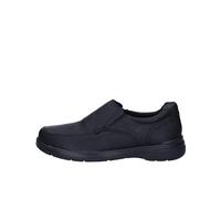 Valleverde Mocassini Uomo 36822 in Pelle Nero Modello Casual. Una Calzatura Comoda Adatta per Tutte Le Occasioni. Autunno Inverno. EU 43