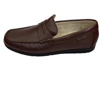 Valleverde Mocassini Uomo 36940 in Pelle Marrone Modello Casual. Una Calzatura Comoda Adatta per Tutte Le Occasioni. Primavera Estate. EU 43