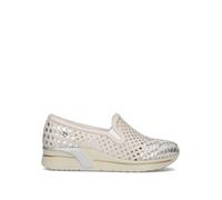 VALLEVERDE Mocassino donna bianco in pelle 39