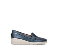 VALLEVERDE Mocassino donna navy in pelle 38